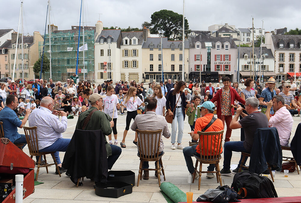 Animations sur l’esplanade du port
