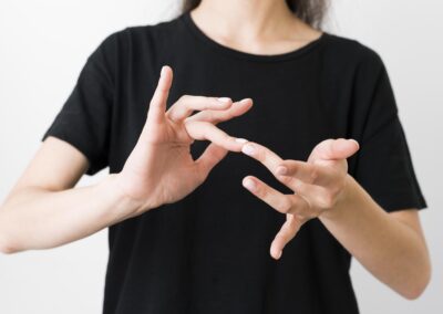 Sensibilisation à la langue des signes